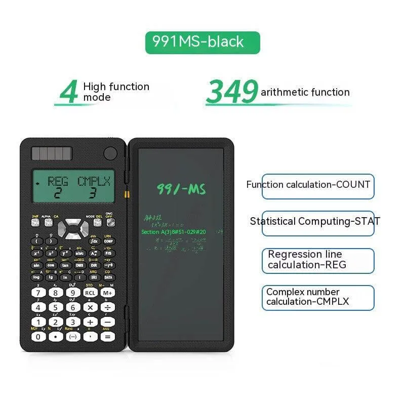 2-in-1 Foldable Scientific Calculator