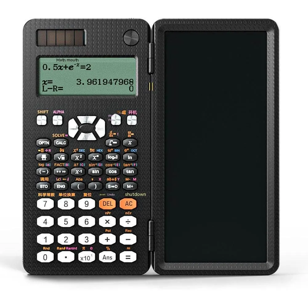 2-in-1 Foldable Scientific Calculator