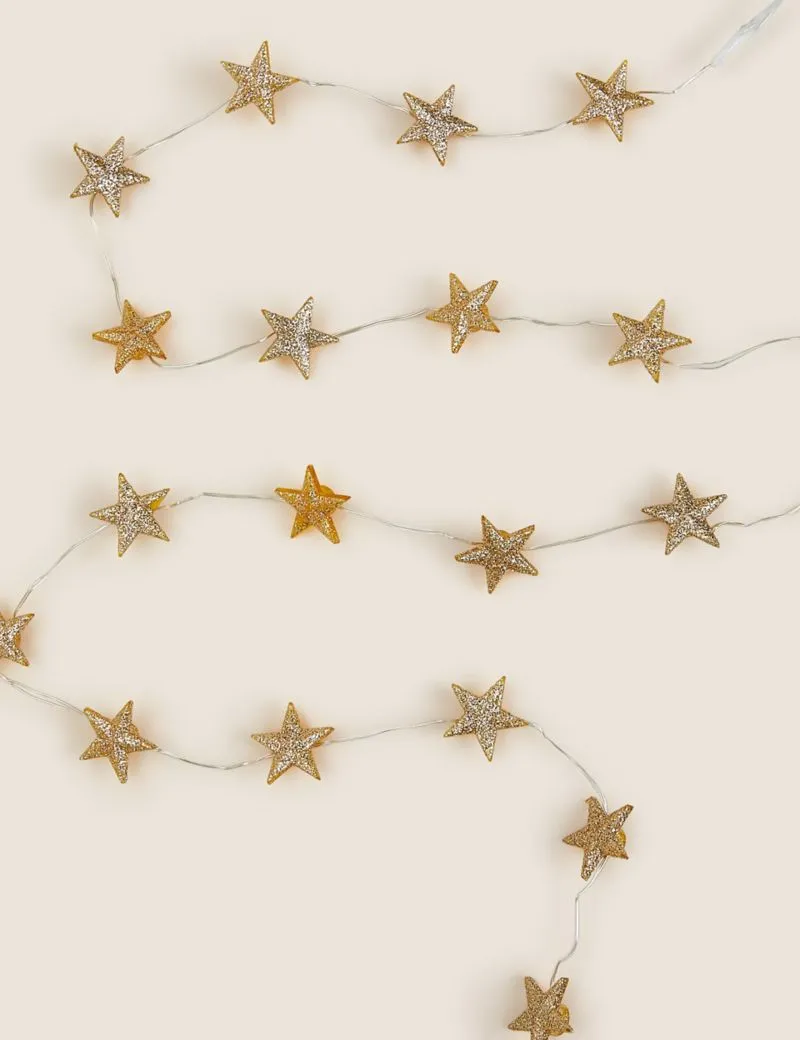 20 Star Battery String Lights