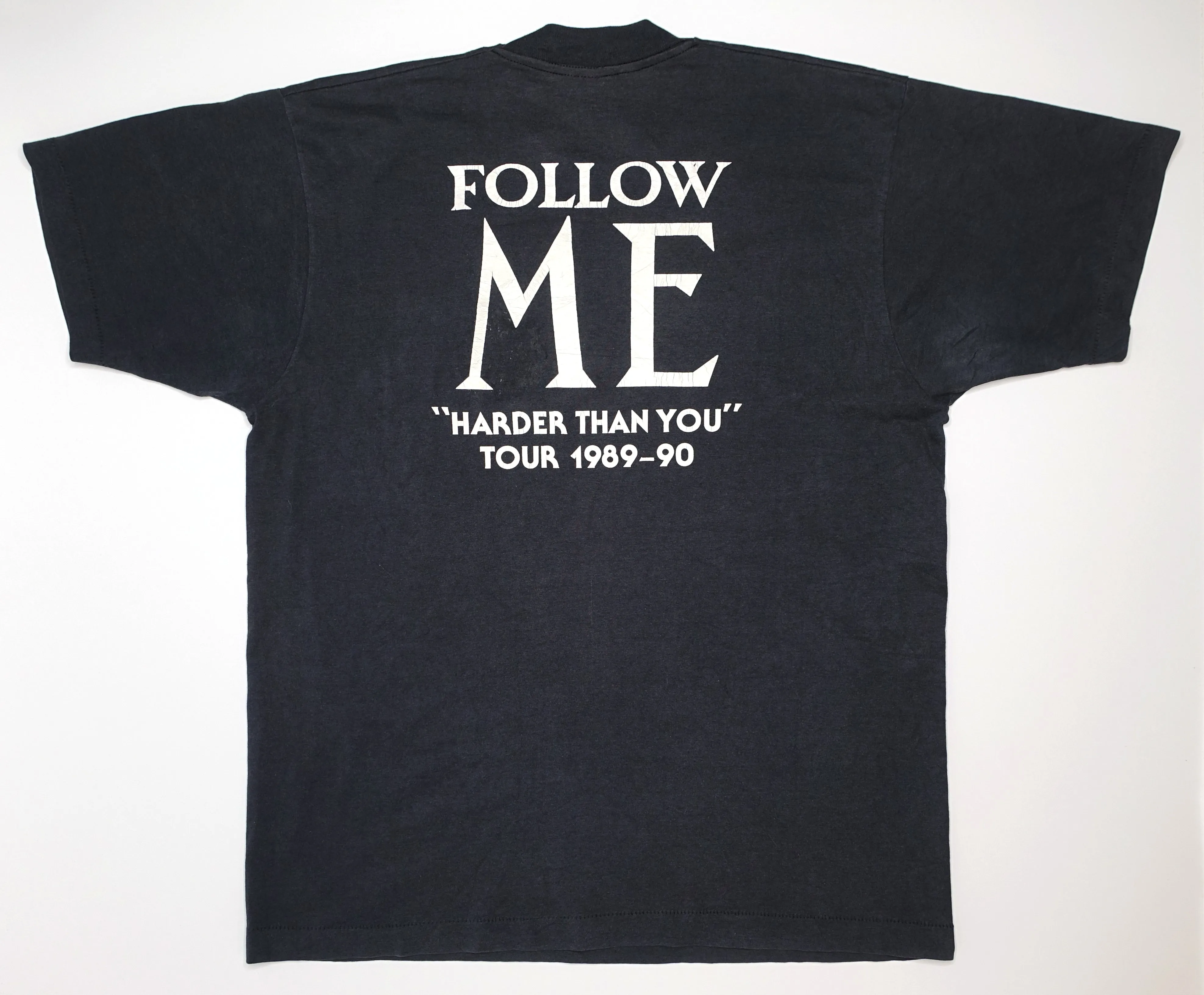 24-7 Spyz - Follow Me / Harder Than You 1989-90 Tour Shirt Size XL