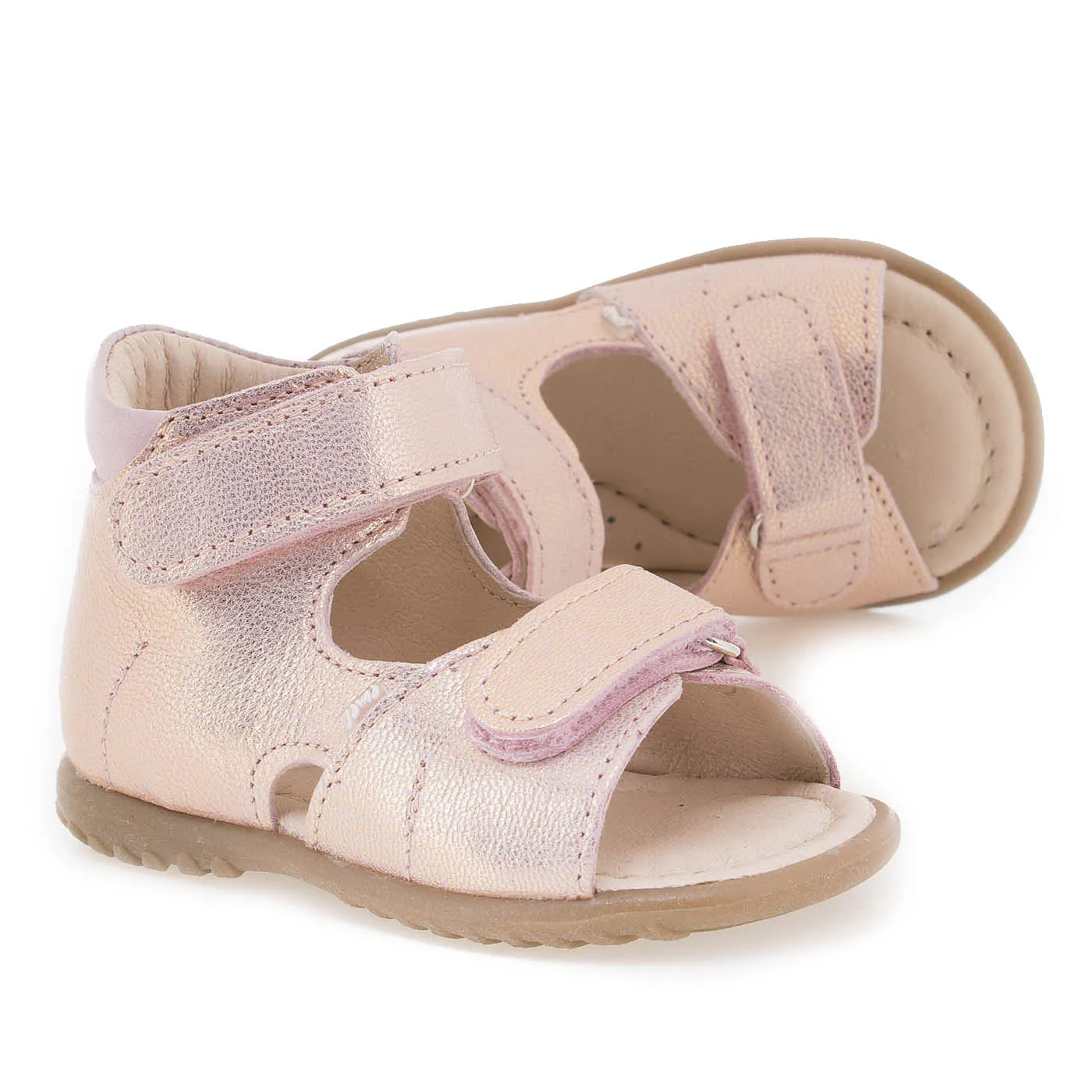 (2431D-6) Emel velcro first Sandals