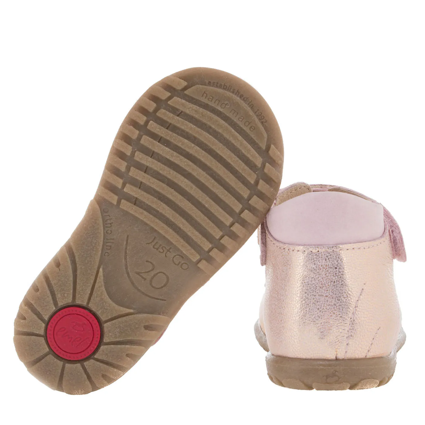 (2431D-6) Emel velcro first Sandals