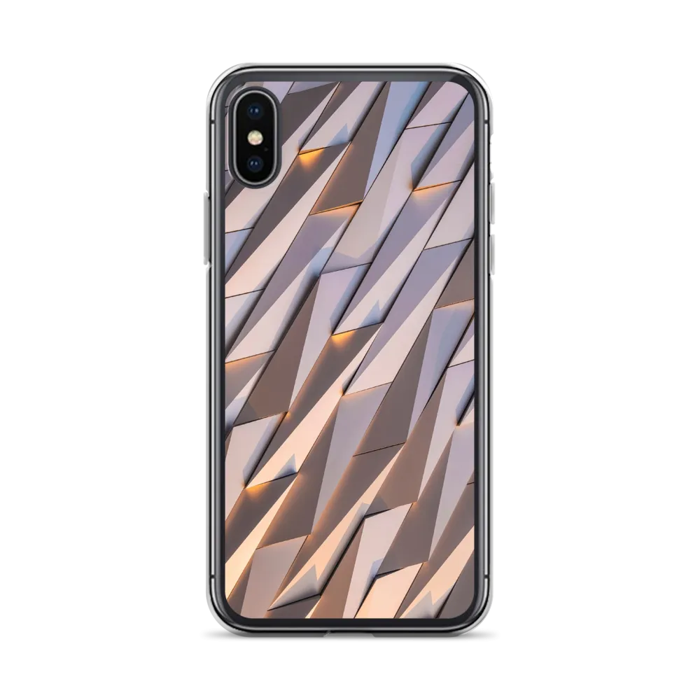 Abstract Metal iPhone Case