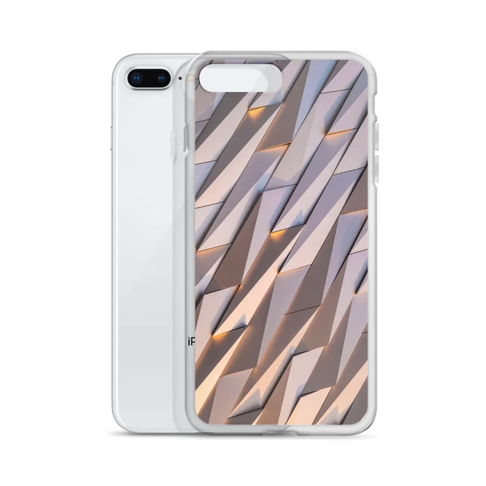 Abstract Metal iPhone Case