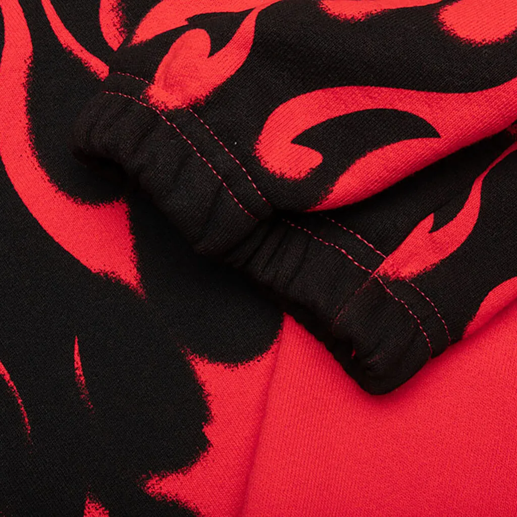 AK Sweats - Black/Red