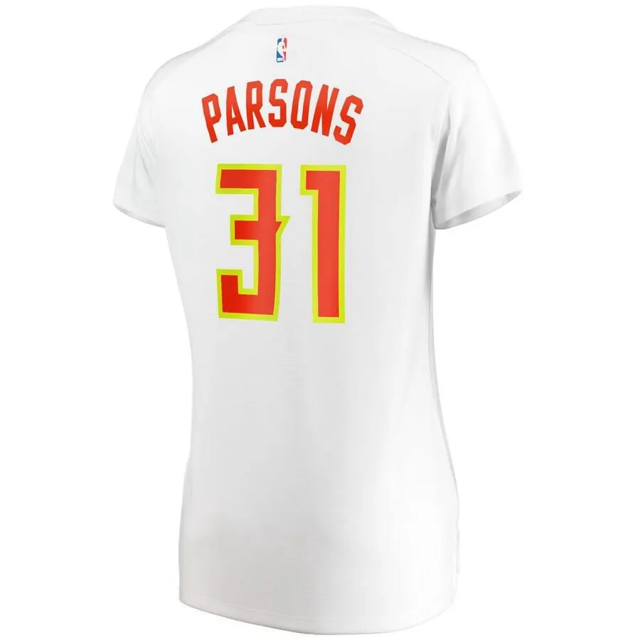 Atlanta Hawks Chandler Parsons Fanatics Branded Fast Break Player Association Jersey Womens - White | Ireland K7891B9