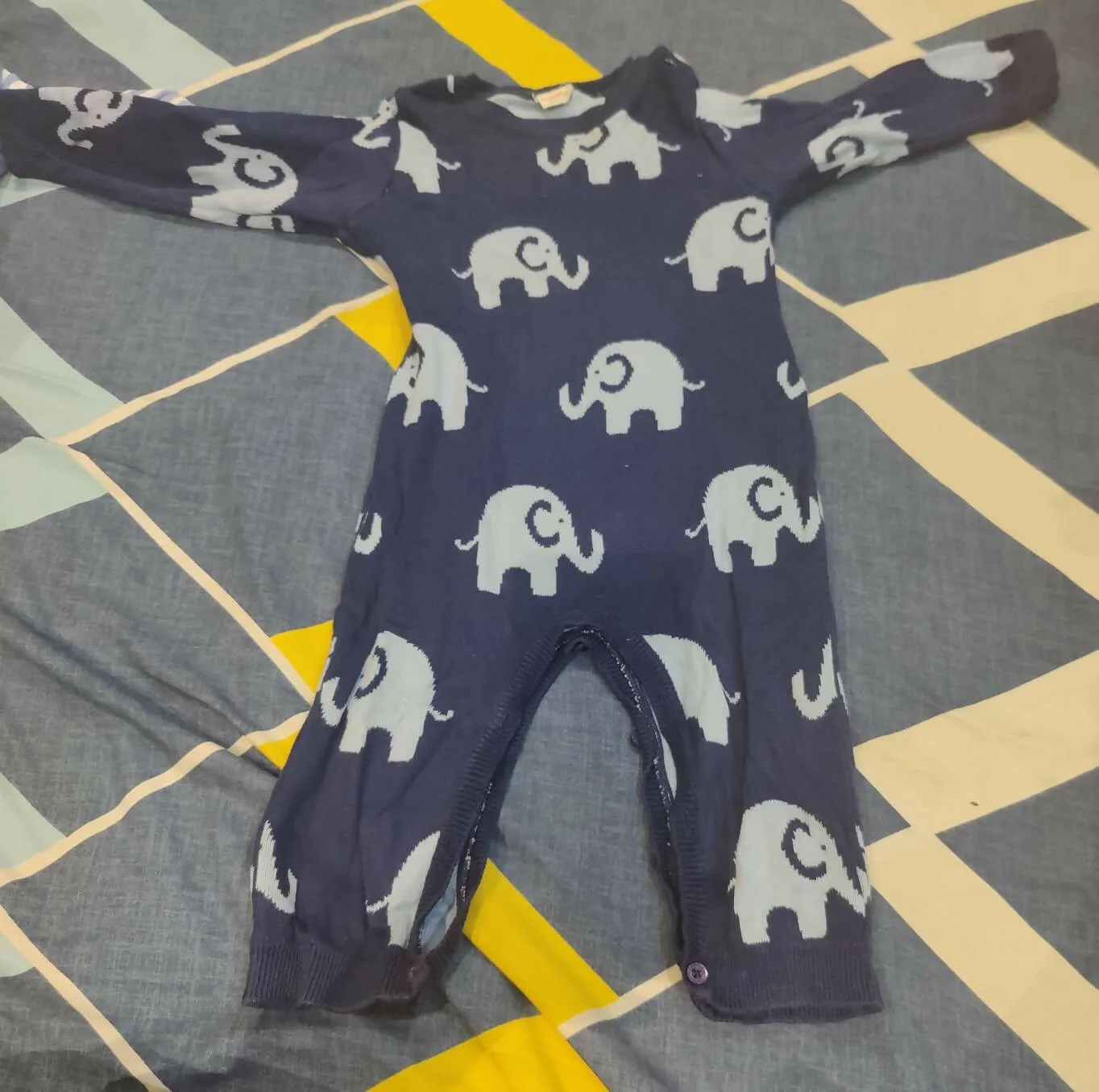 BABYHUG Elephant Rompers