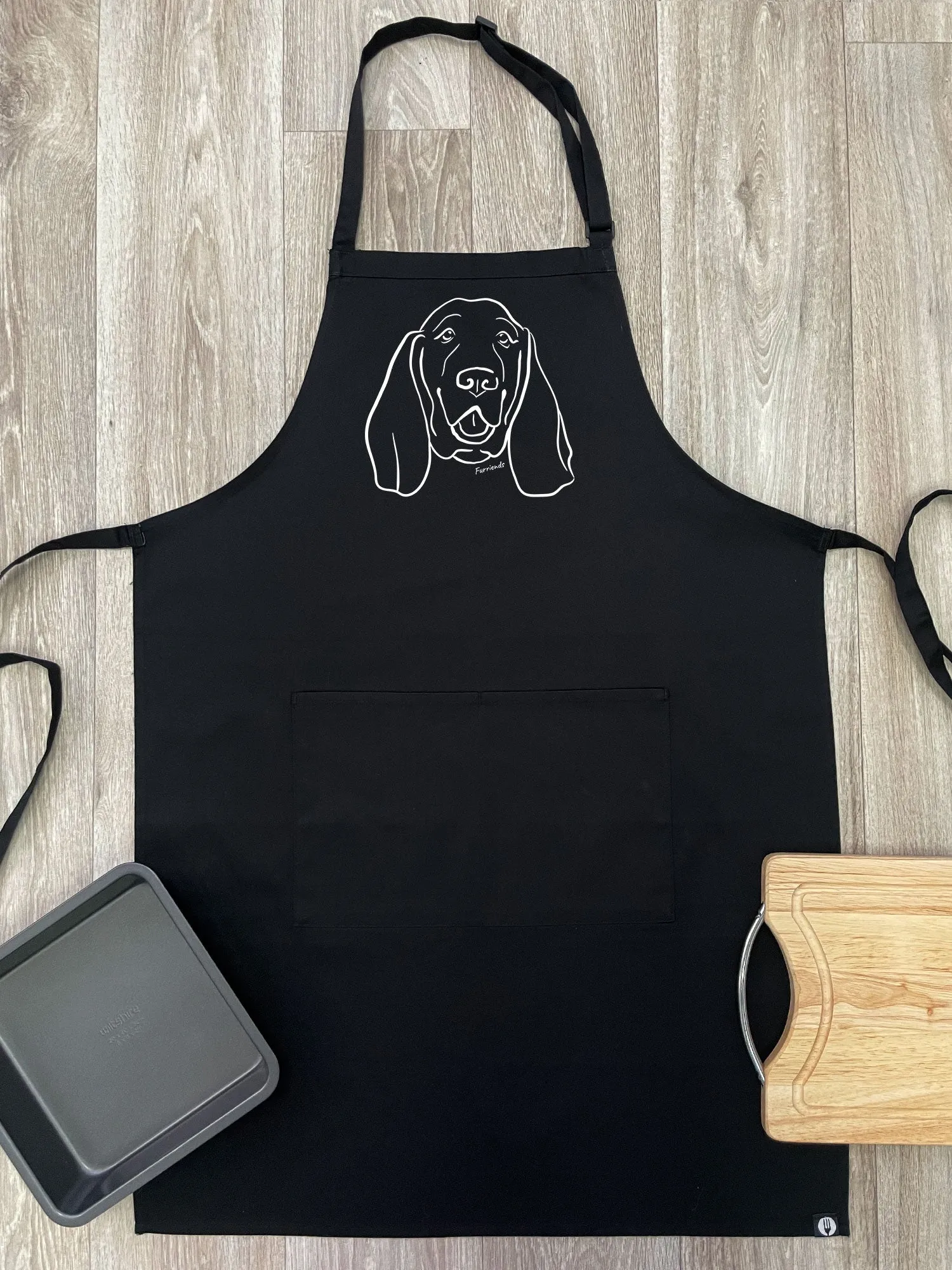 Basset Hound Bib Apron