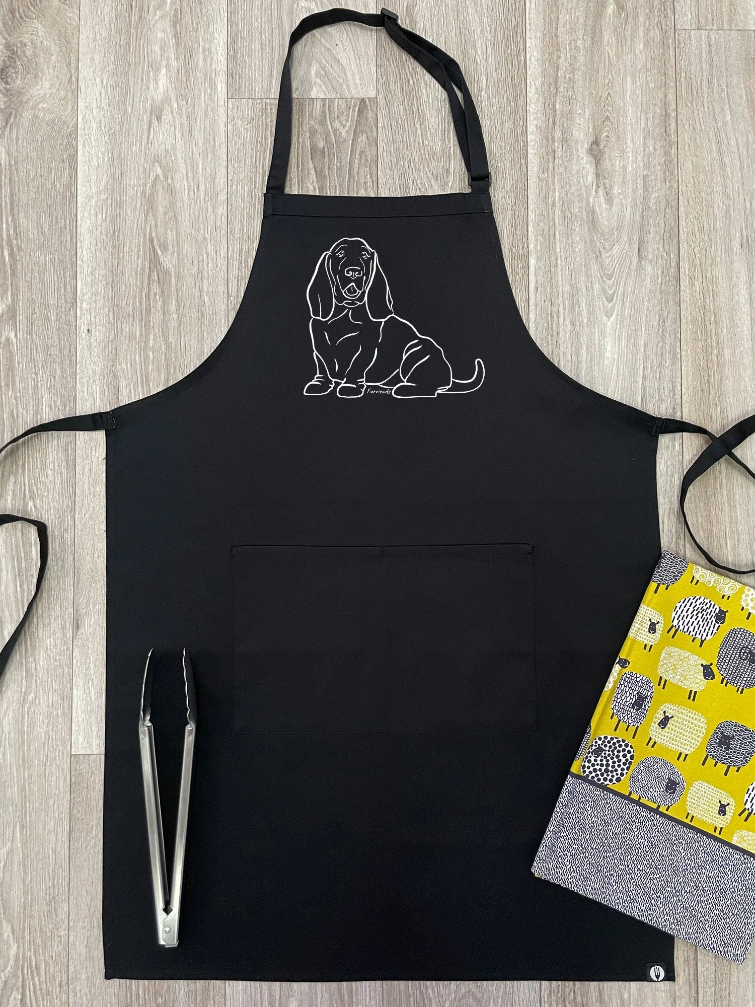 Basset Hound Bib Apron