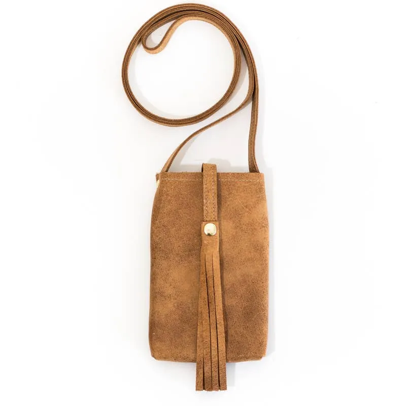 Beaudin - Phone Purse: Tan