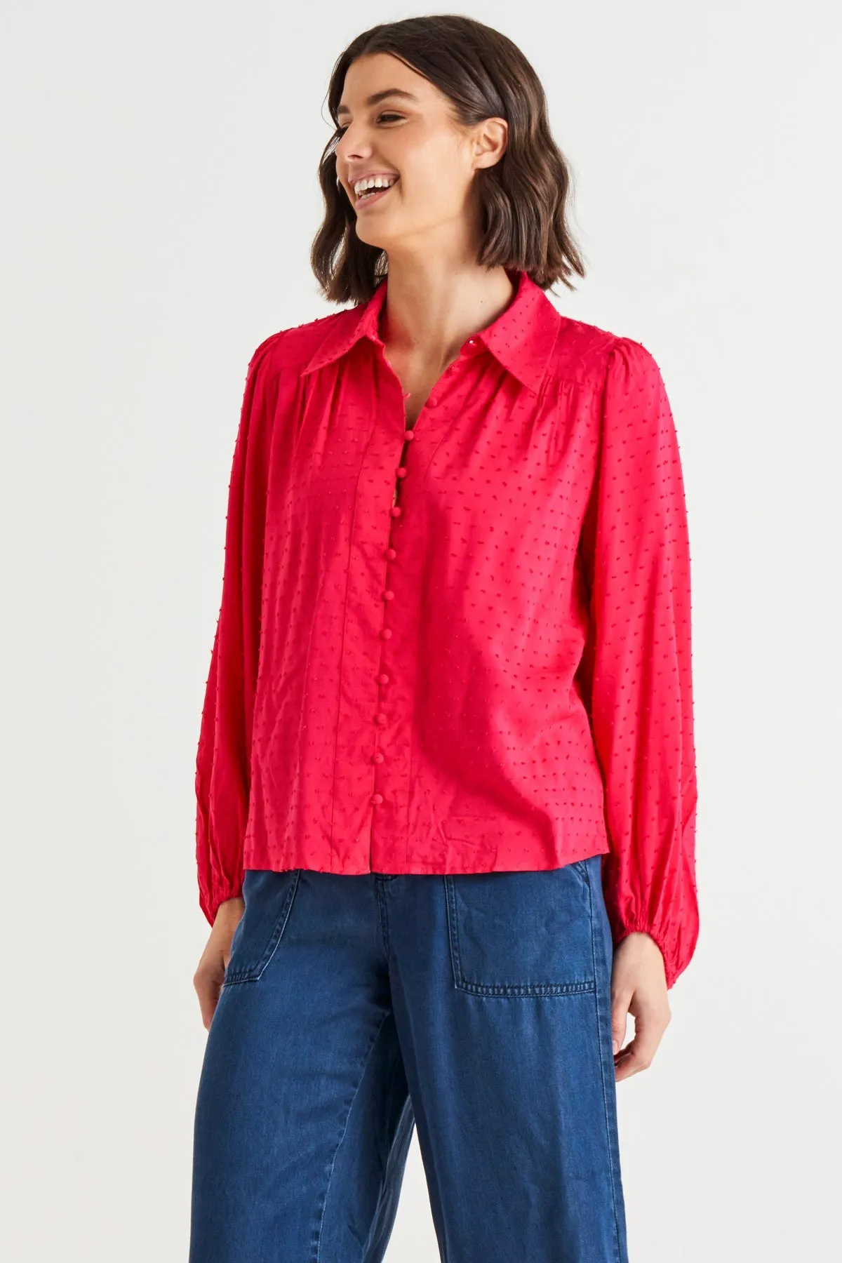 Betty Basics Sinead Shirt - Pink