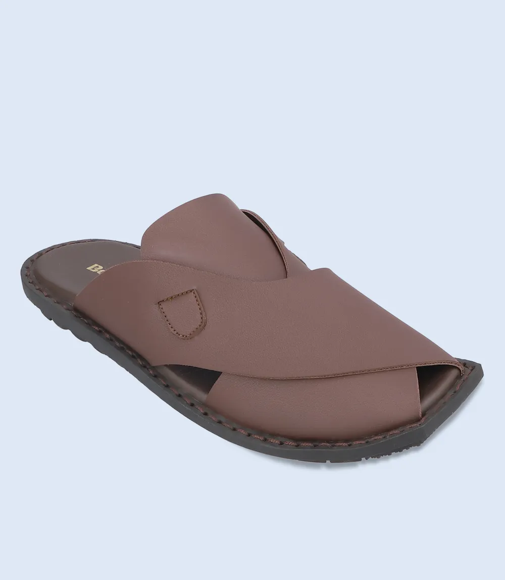 BM5581-BROWN-Men Peshawari's