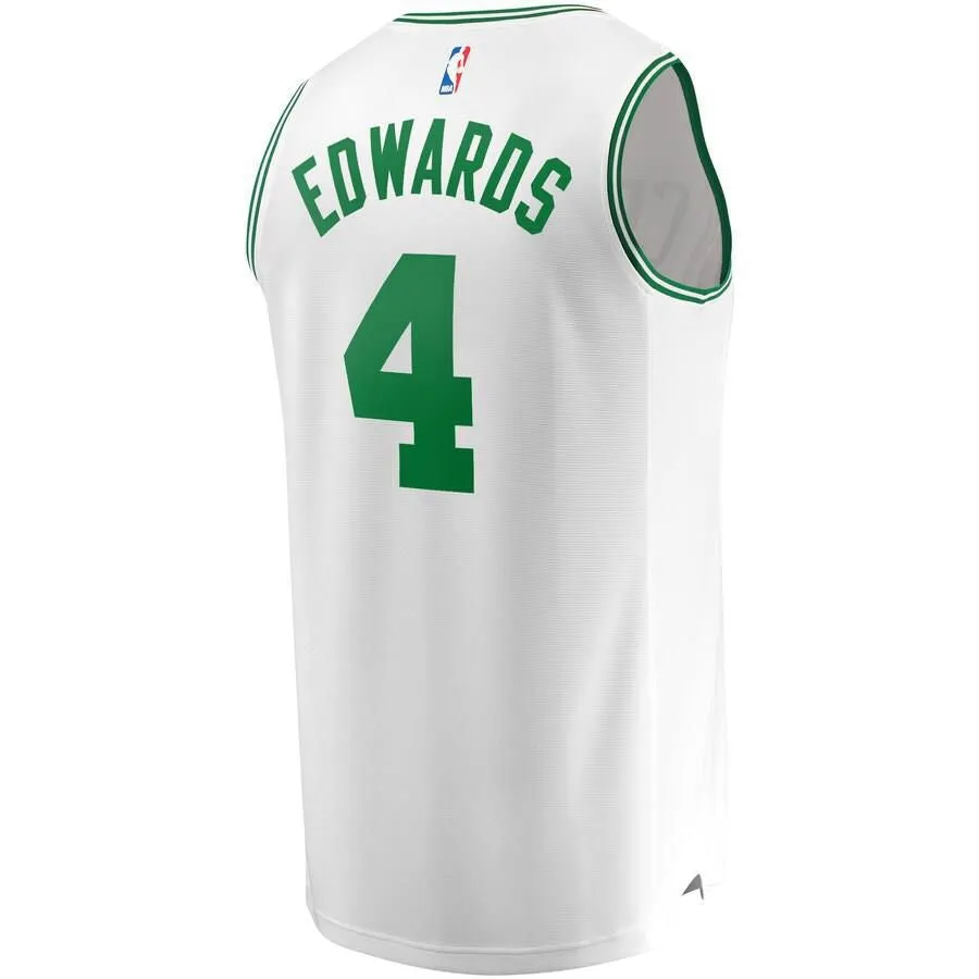 Boston Celtics Carsen Edwards Fanatics Branded Replica Fast Break Player Association Jersey Mens - White | Ireland I3945G7