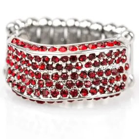 Brand SPARKLING New Red Rhinestone Ring