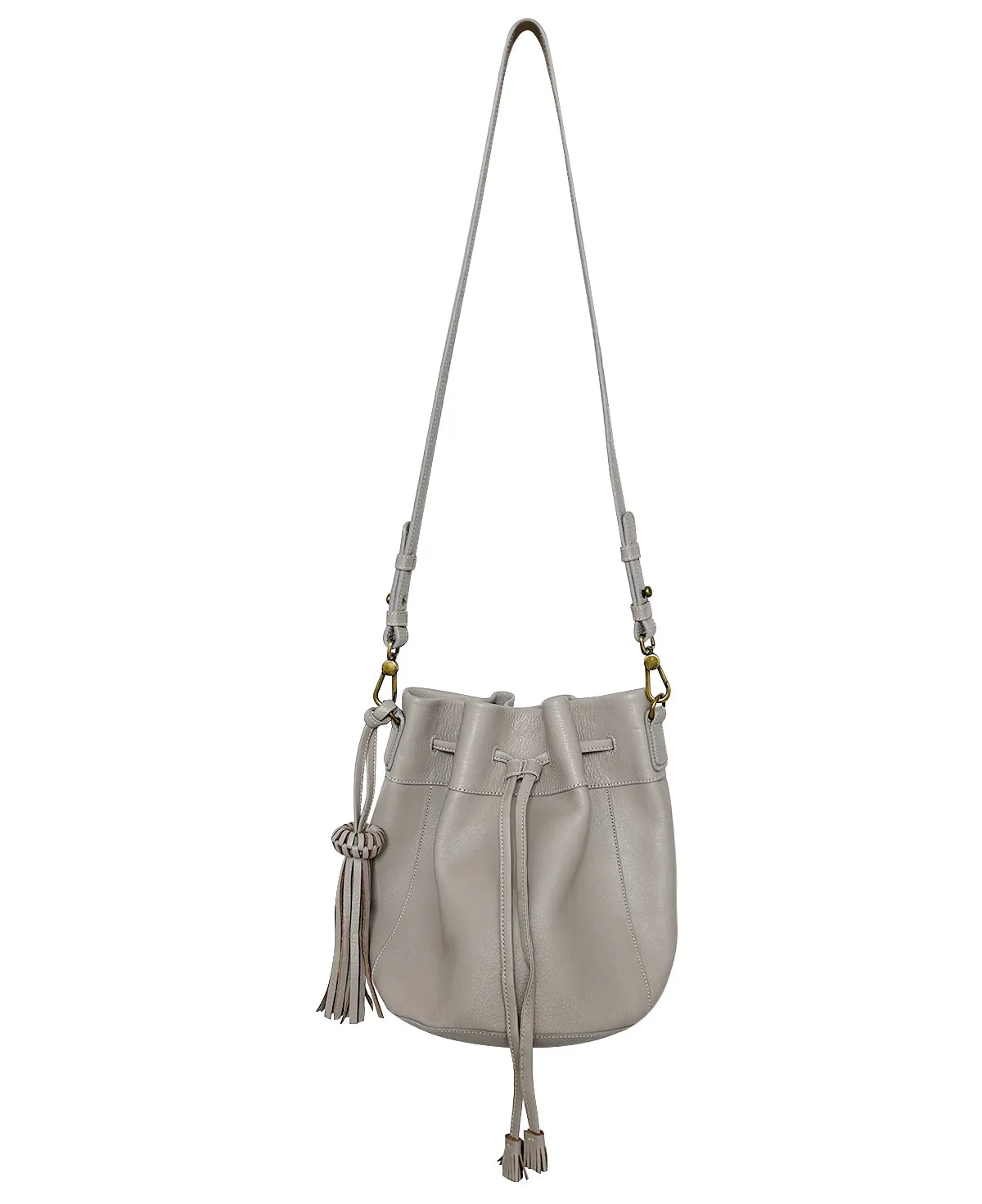 Bucket Bag Joce Taupe Leather Bag