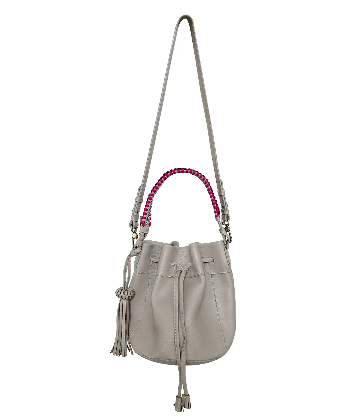 Bucket Bag Joce Taupe Leather Bag