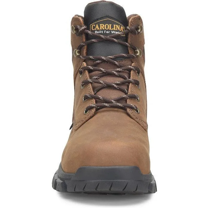 Carolina Men's Gruntz 6 ST Internal Metguard Work Boot -Brown- CA3594