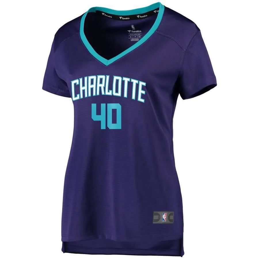 Charlotte Hornets Cody Zeller Fanatics Branded Replica Fast Break Player Statement Jersey Womens - Purple | Ireland B0512I6