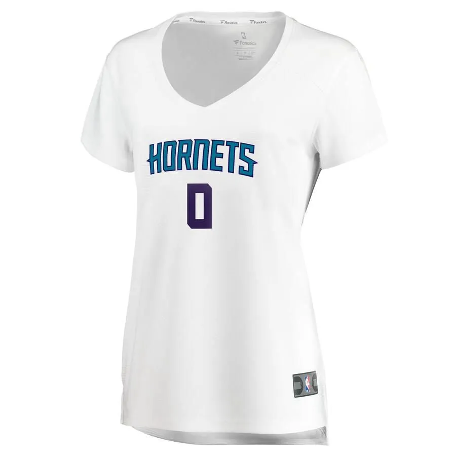 Charlotte Hornets Miles Bridges Fanatics Branded Replica Fast Break Player Association Jersey Womens - White | Ireland C6894U2