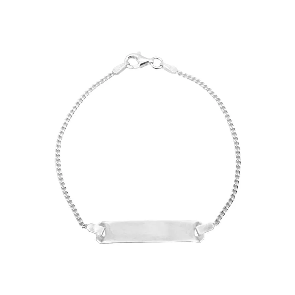 Chase Silver ID Bar Bracelet