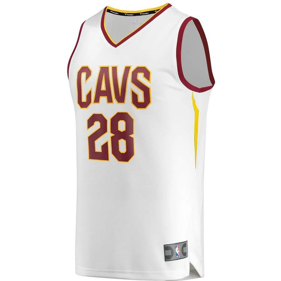 Cleveland Cavaliers Alfonzo McKinnie Fanatics Branded Fast Break Player Association Jersey Kids - White | Ireland H3271J6