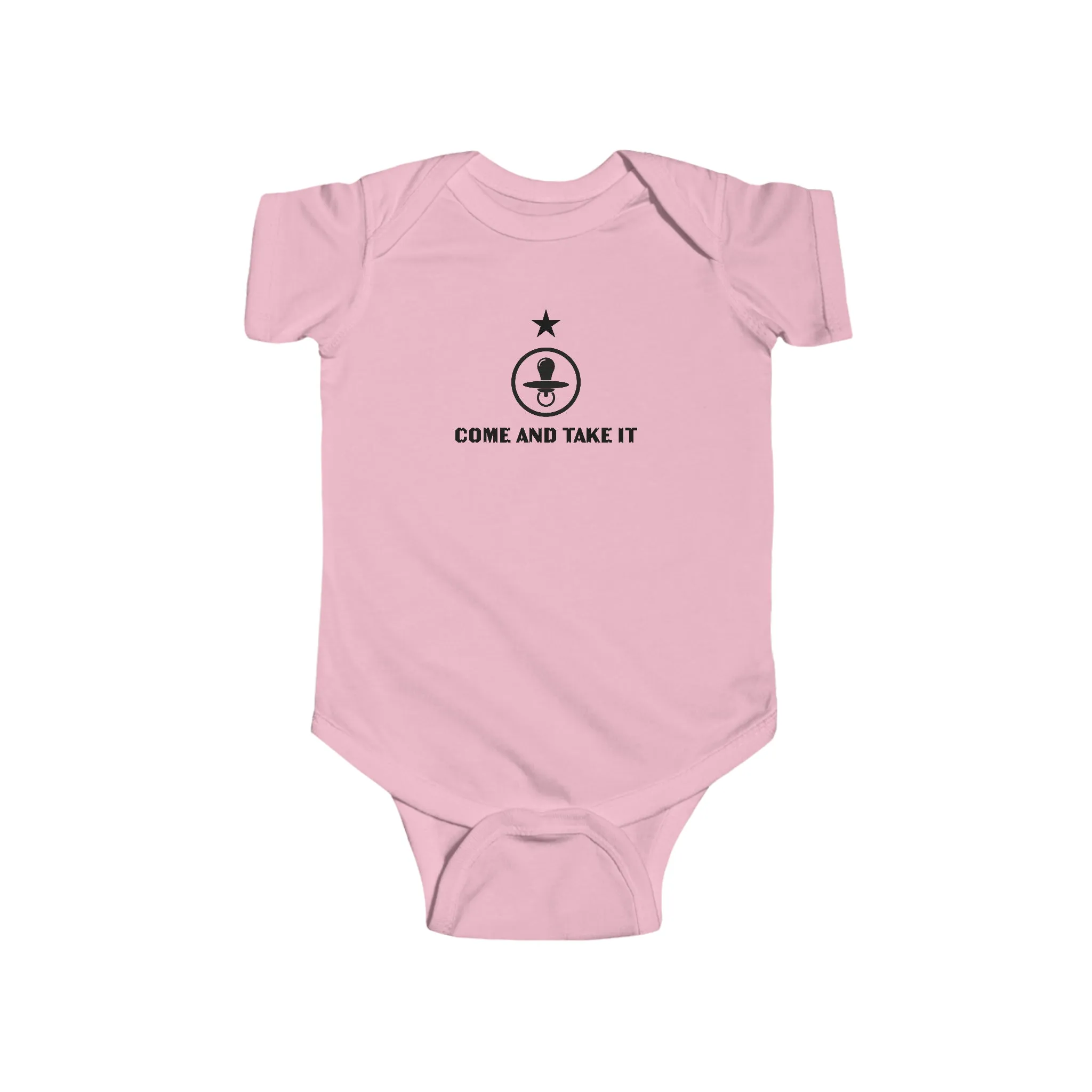 'Come And Take It Pacifier' Infant Bodysuit