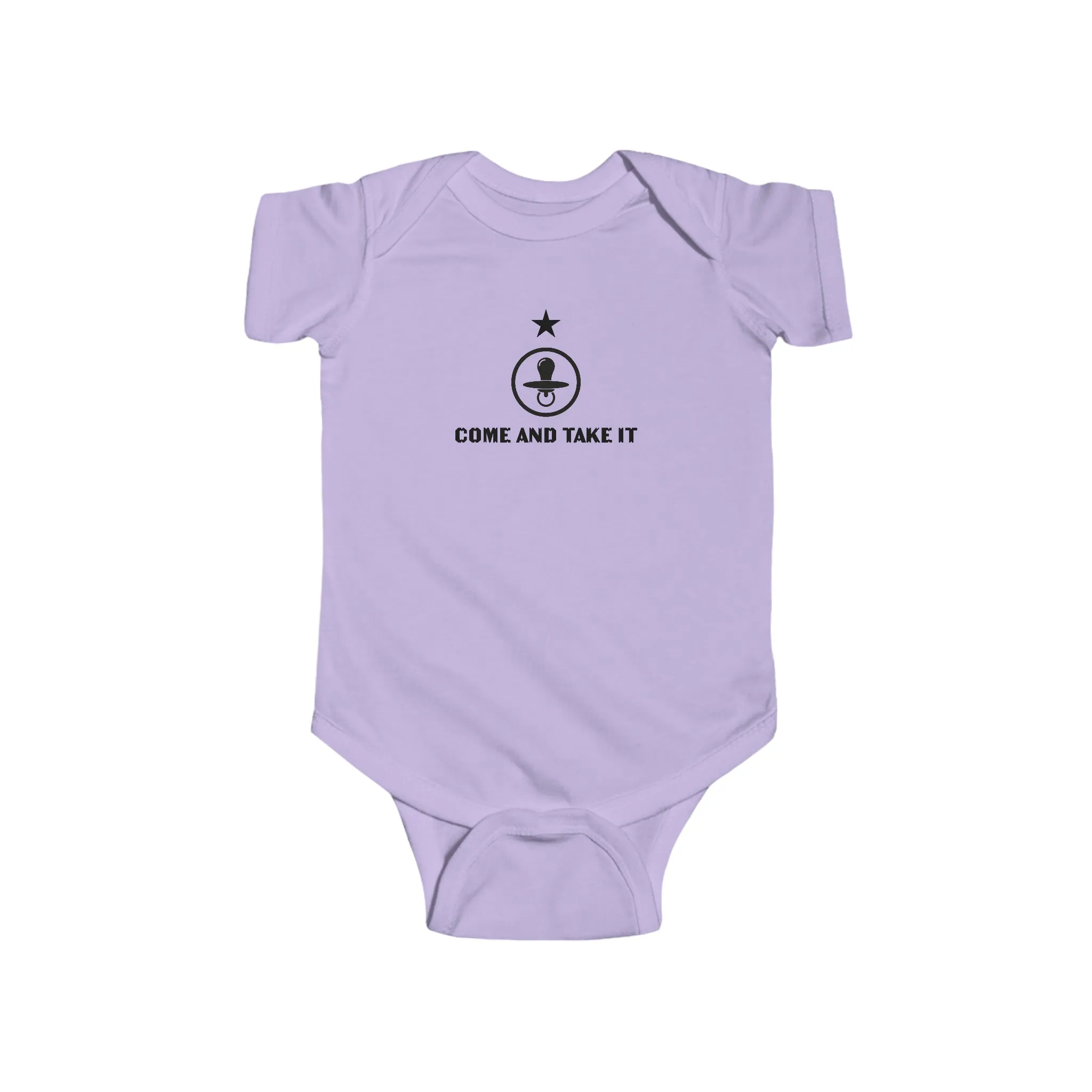 'Come And Take It Pacifier' Infant Bodysuit