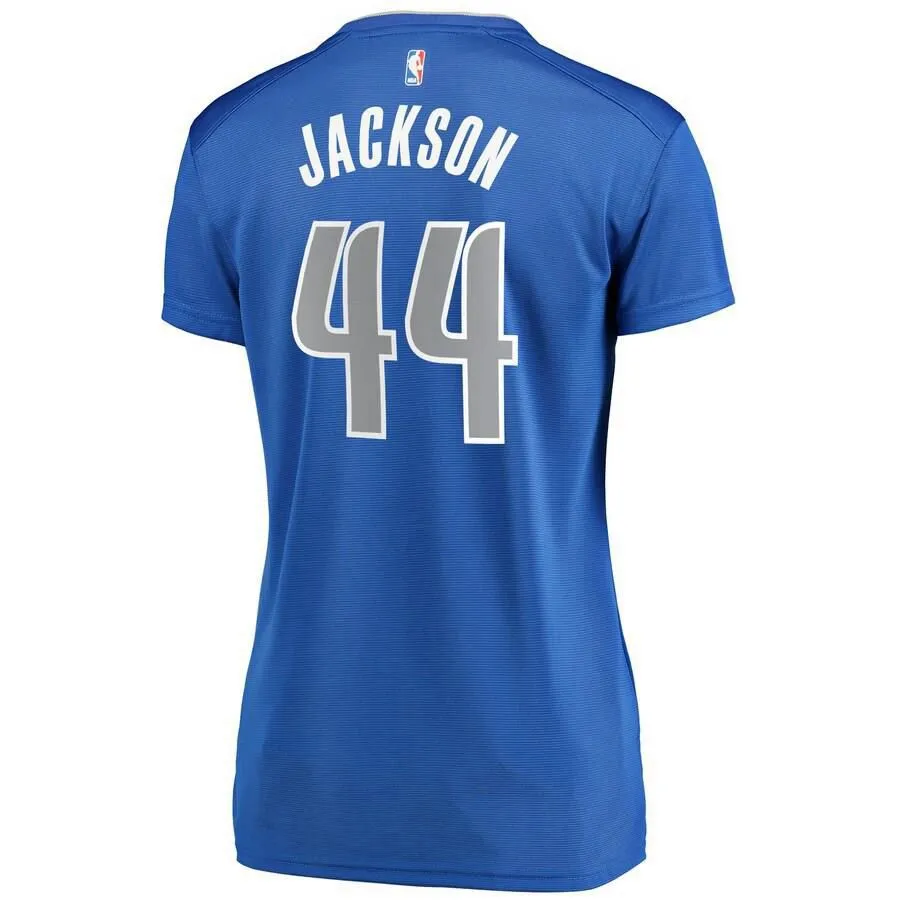 Dallas Mavericks Justin Jackson Fanatics Branded Replica Fast Break Player Icon Jersey Womens - Blue | Ireland D4507X1