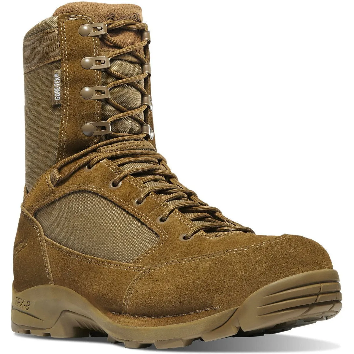 Danner Men's Desert TFX G3 8 Plain Toe WP Military Boot -Coyote- 24323