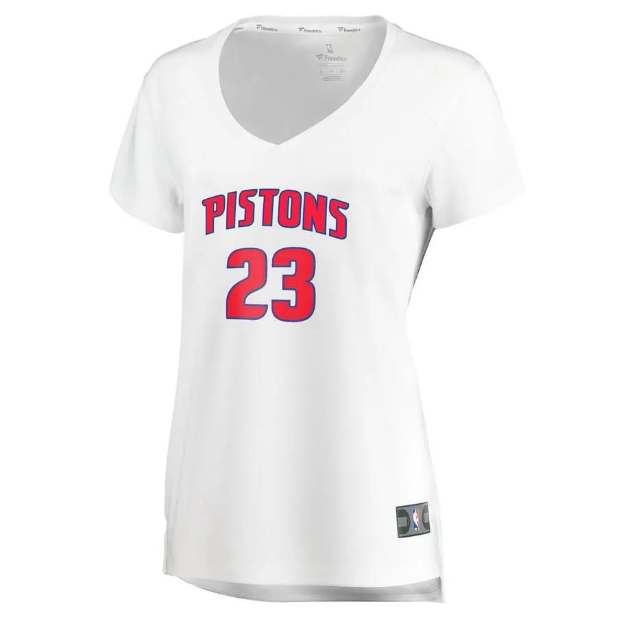 Detroit Pistons Blake Griffin Fanatics Branded Replica Fast Break Player Association Jersey Womens - White | Ireland S3630S7