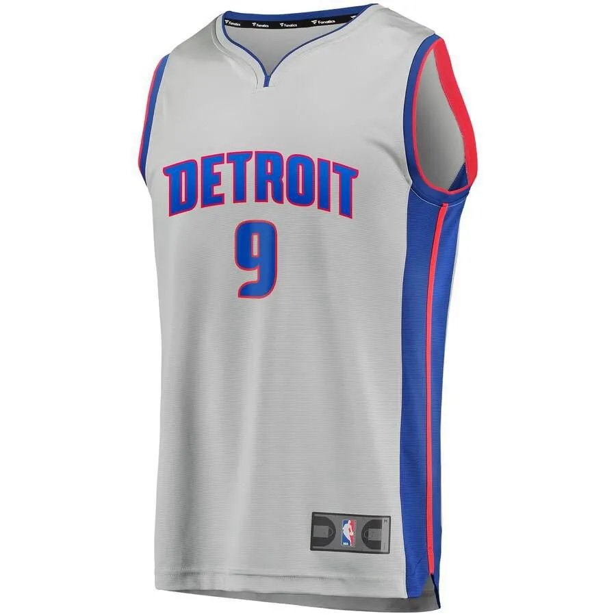 Detroit Pistons Langston Galloway Fanatics Branded Replica Fast Break Player Statement Jersey Kids - Grey | Ireland H6958W0