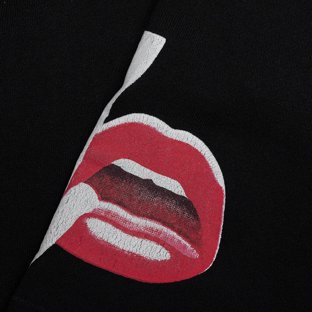 Emotionally Unavailable x Tom Wesselmann Smoking Lips Sweatpants - Black