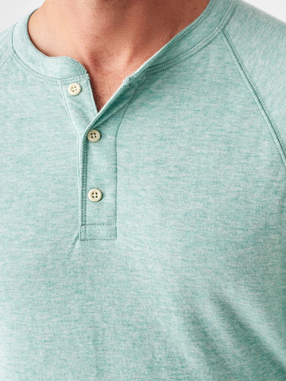 FAHERTY Cloud Cotton Long Sleeve Henley