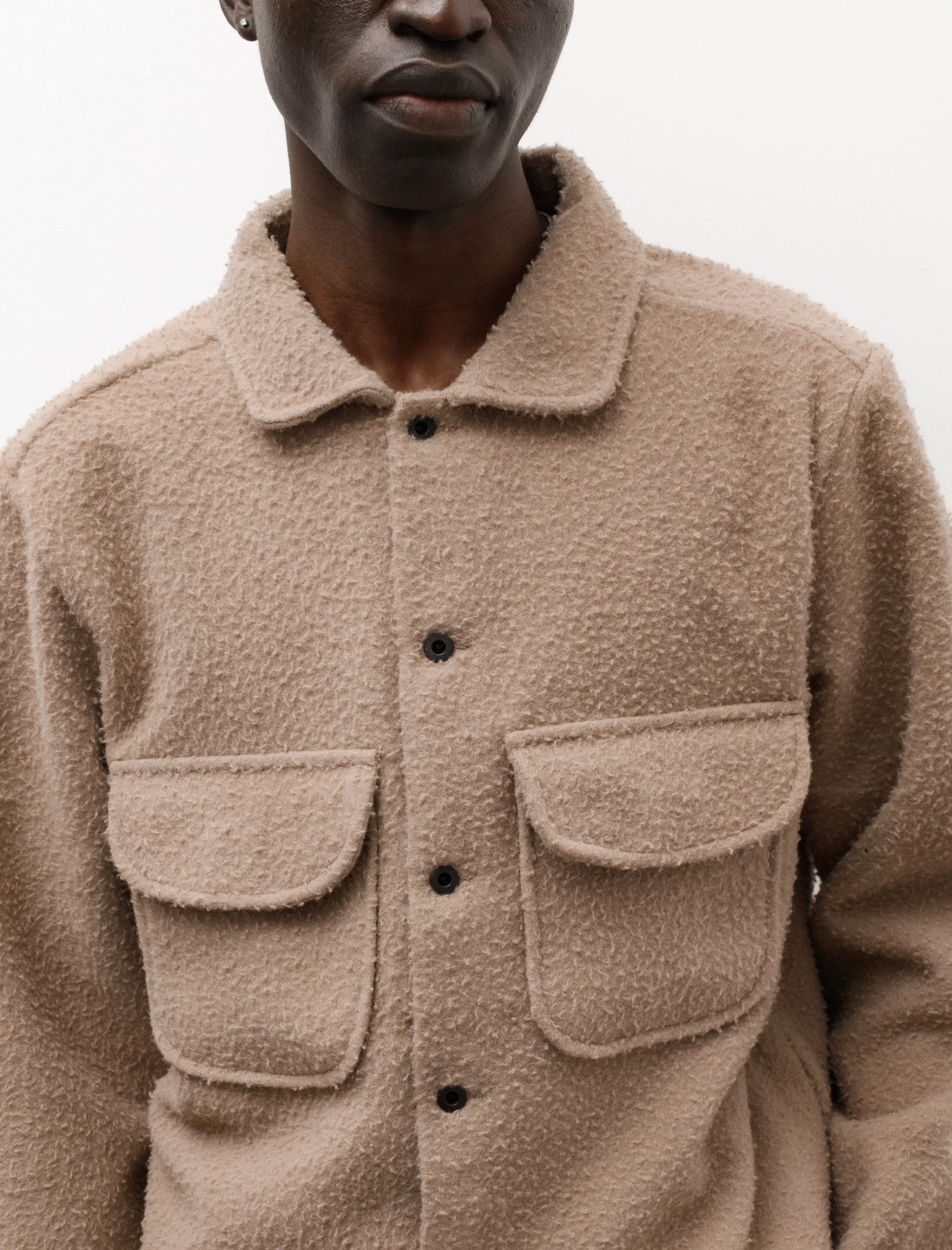 Field Shirt Casentino Wool Sand