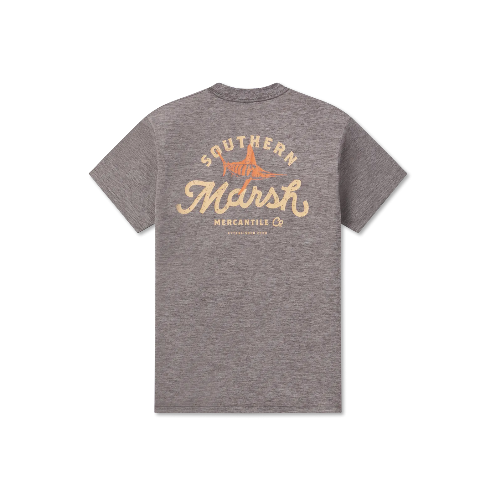 FieldTec™ Heathered Tee - Marlin Merc. Co.