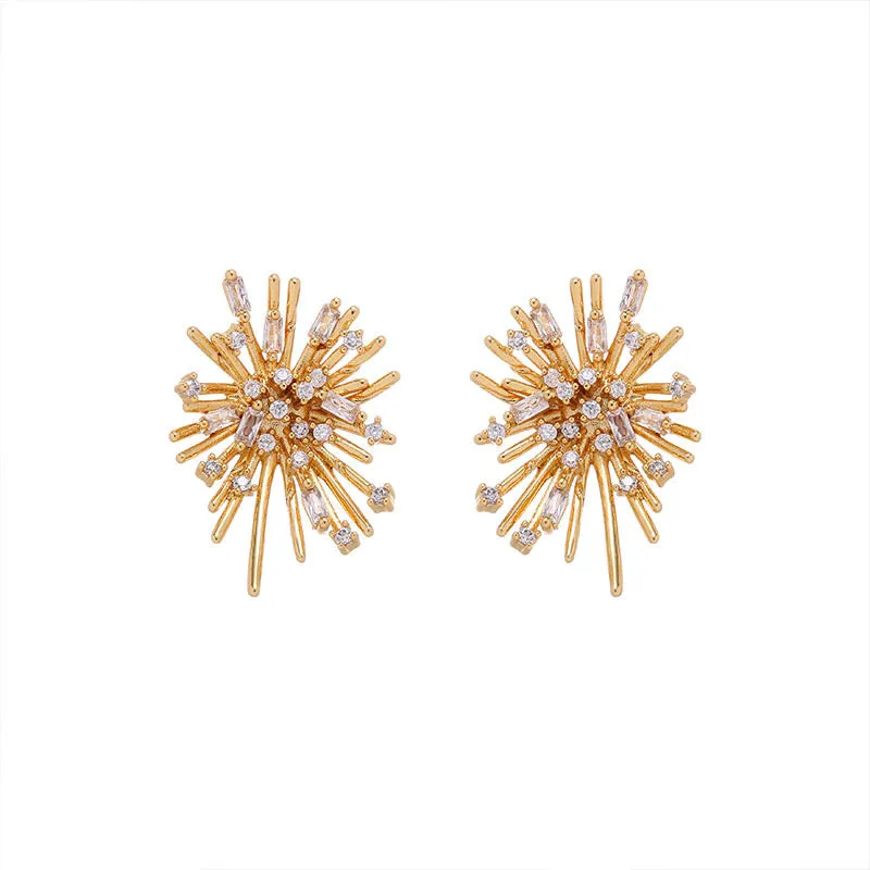 Fireworks CZ Earrings