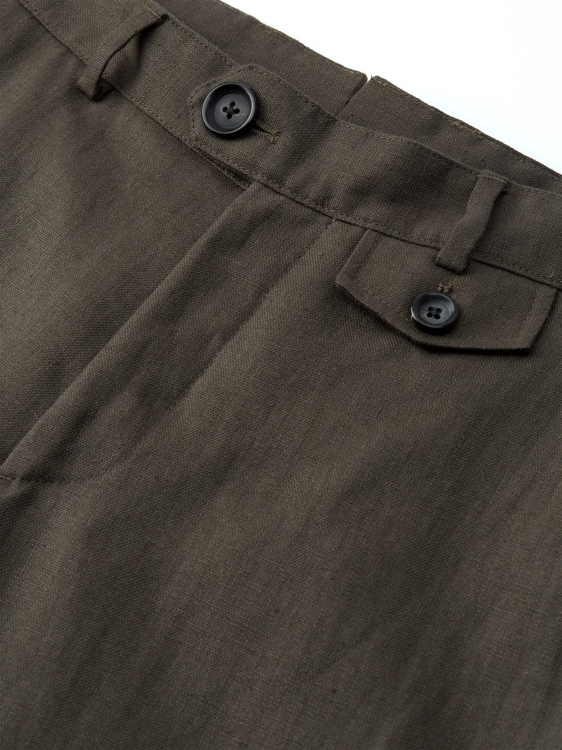 Fishtail Trousers Oakes Brown