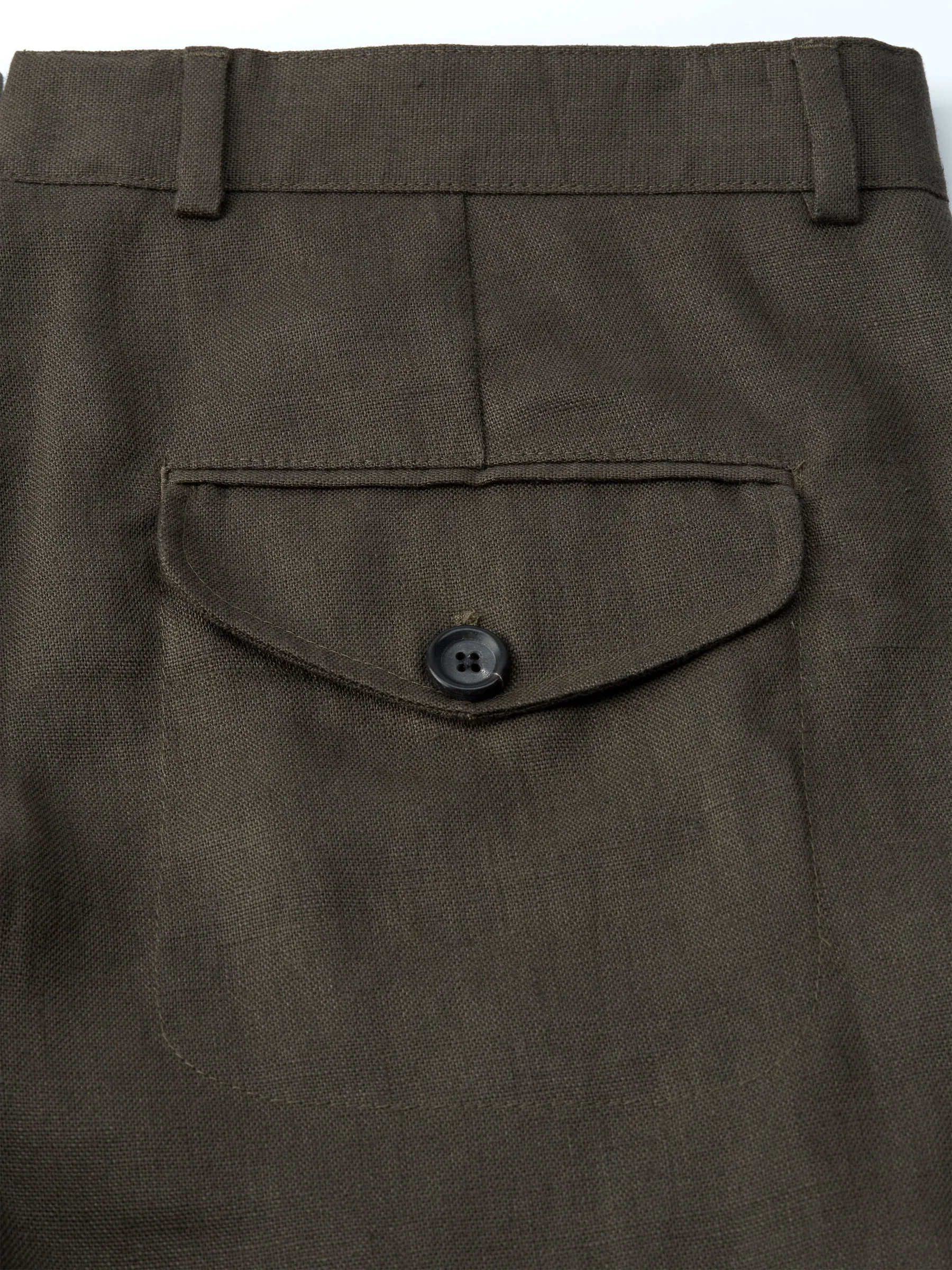 Fishtail Trousers Oakes Brown