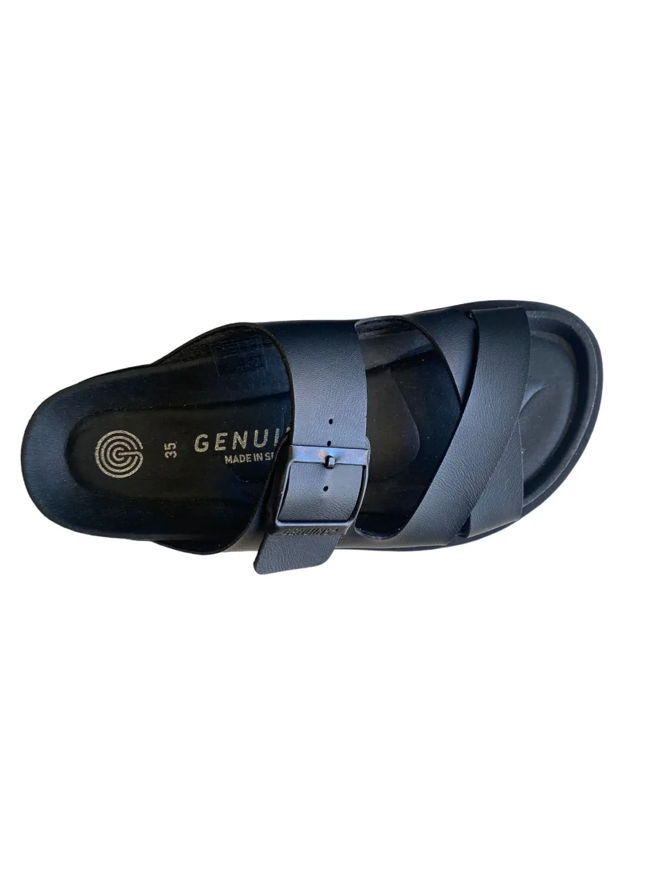 Genuins Corinna Vegan women's sandal G104818 black 