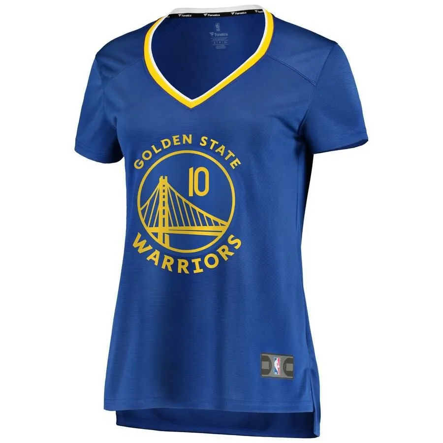 Golden State Warriors Jacob Evans Fanatics Branded Fast Break Player Icon Jersey Womens - Blue | Ireland G3819J3