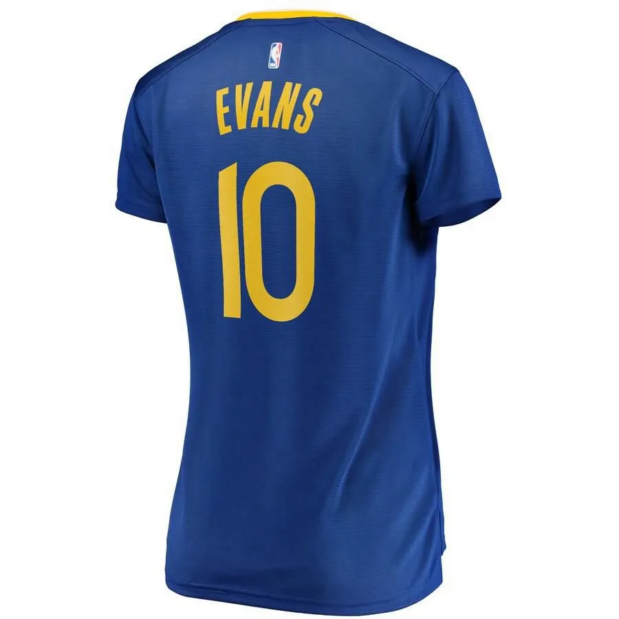 Golden State Warriors Jacob Evans Fanatics Branded Fast Break Player Icon Jersey Womens - Blue | Ireland G3819J3