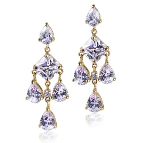 Ice Chandelier  Earrings