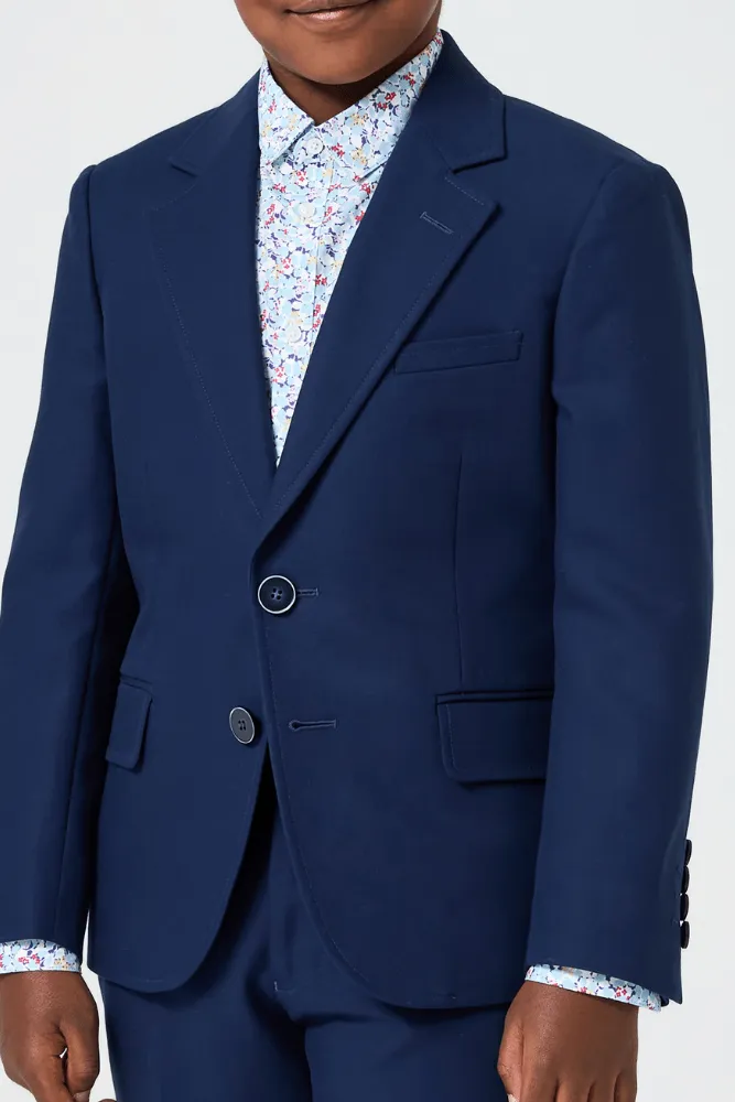 Jimi Blazer - Navy Cotton