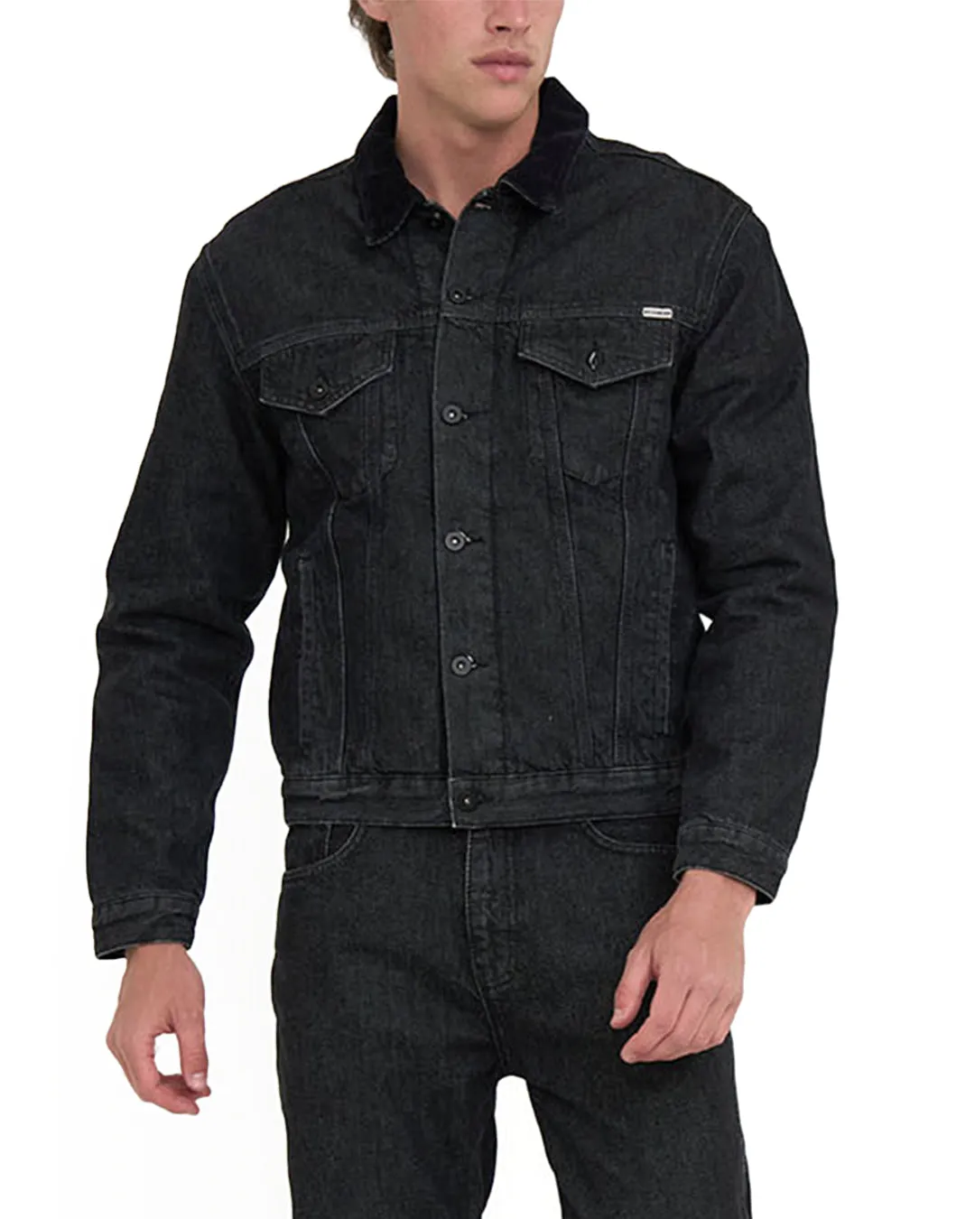 Leon Trucker - Washed Black