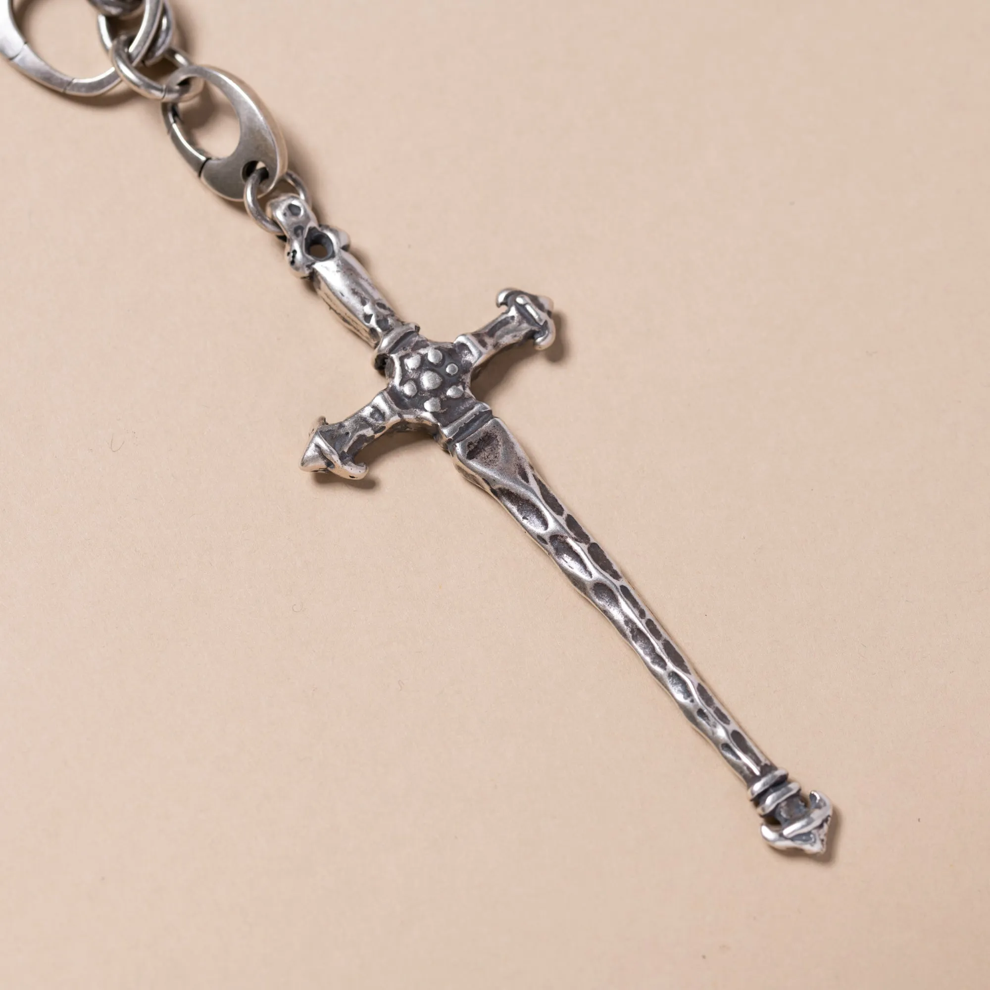 Long Cross Chain Necklace