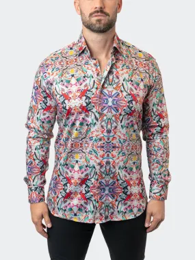 Maceoo Stretch Shirt | Fibonacci Jing Multi