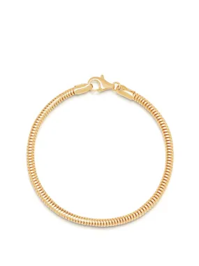 Men's Gold Round Chain Bracelet