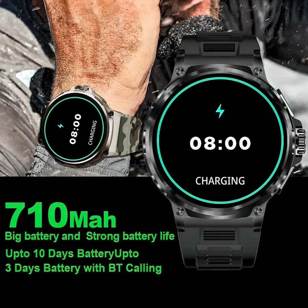 Men's Smartwatch MSW207 with Sports Fitness Tracker and Heart Monitor