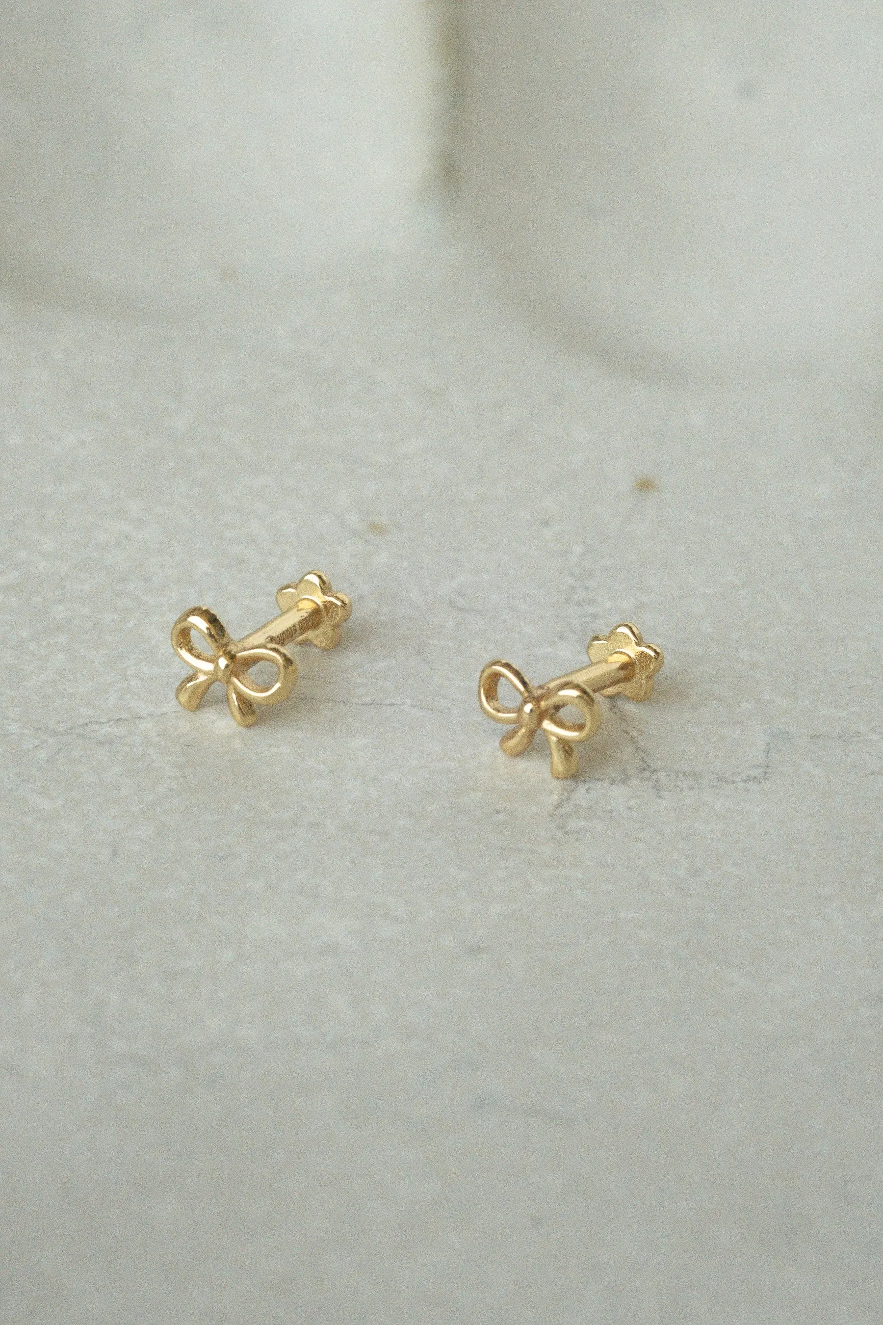 Mini Bow Piercing Stud