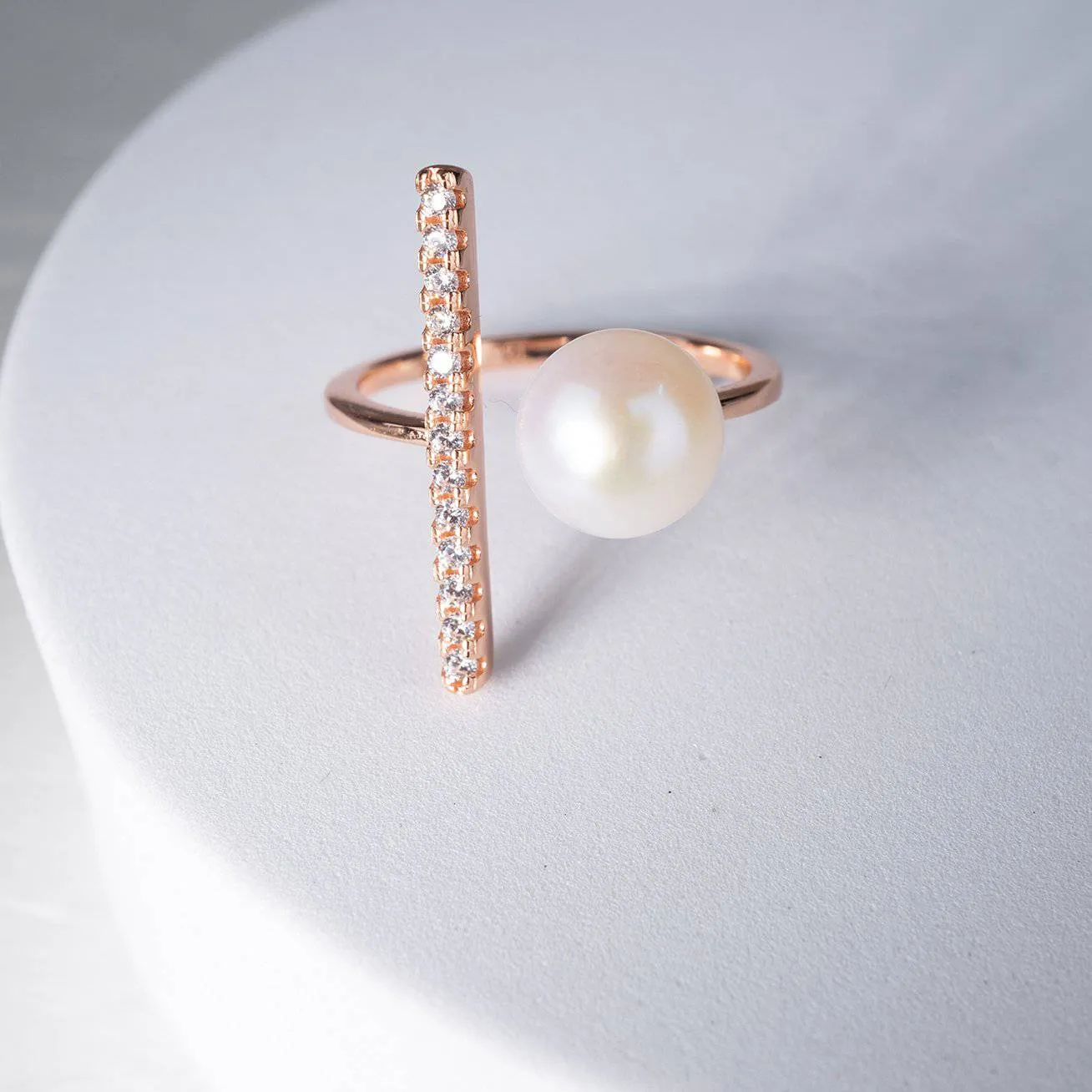 New Yorker Freshwater Pearl Ring WR00060